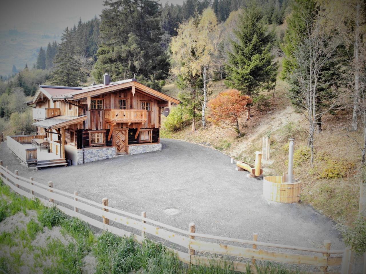 Almhuette Lengau Villa Saalbach-Hinterglemm Exterior photo